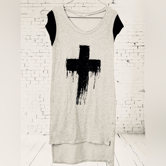 VINTAGE Rare Goth Sweatshirt Dress Grunge Witchcore witchy goth - Picture 2 of 9